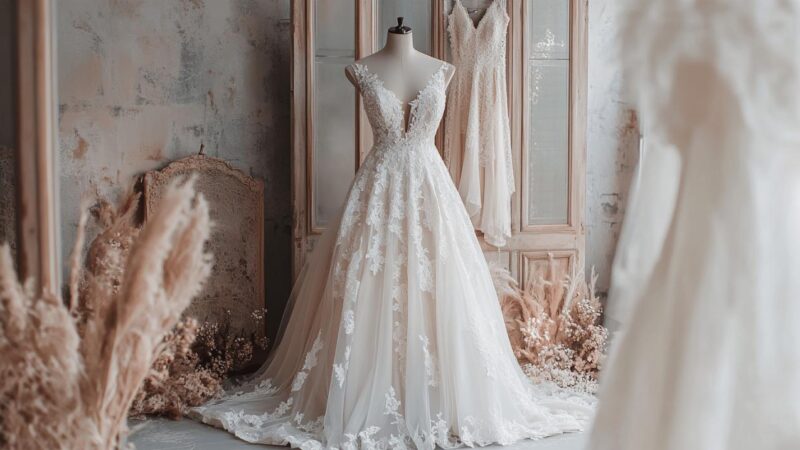 Les differents styles de manches pour une robe de mariee grande taille
