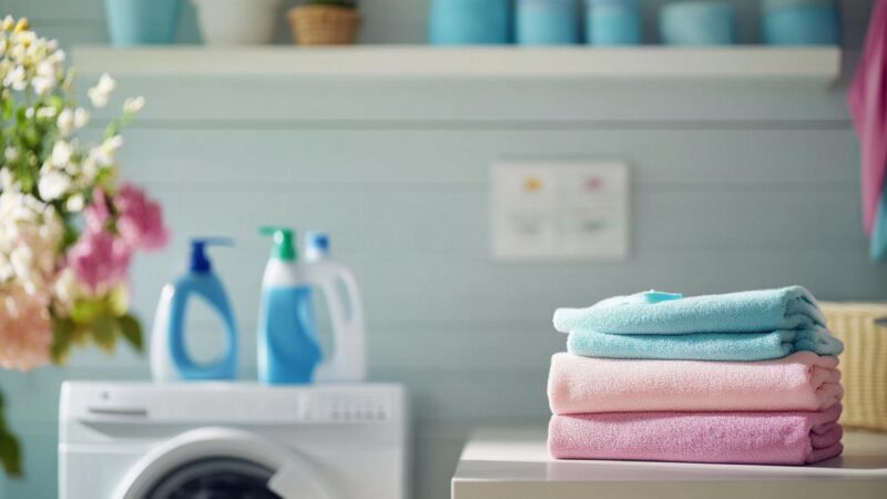 Lessive efficace : garder ses vêtements propres et éclatants