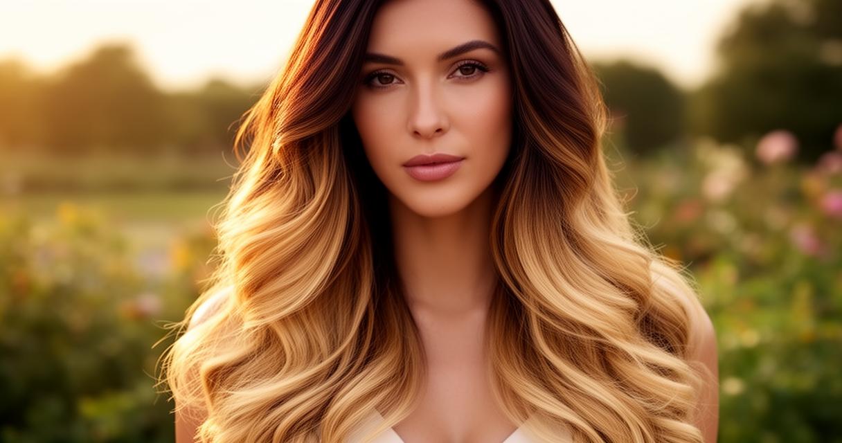 Tendance coiffure : optez pour un ombre hair cet été pour un effet naturel et des reflets lumineux
