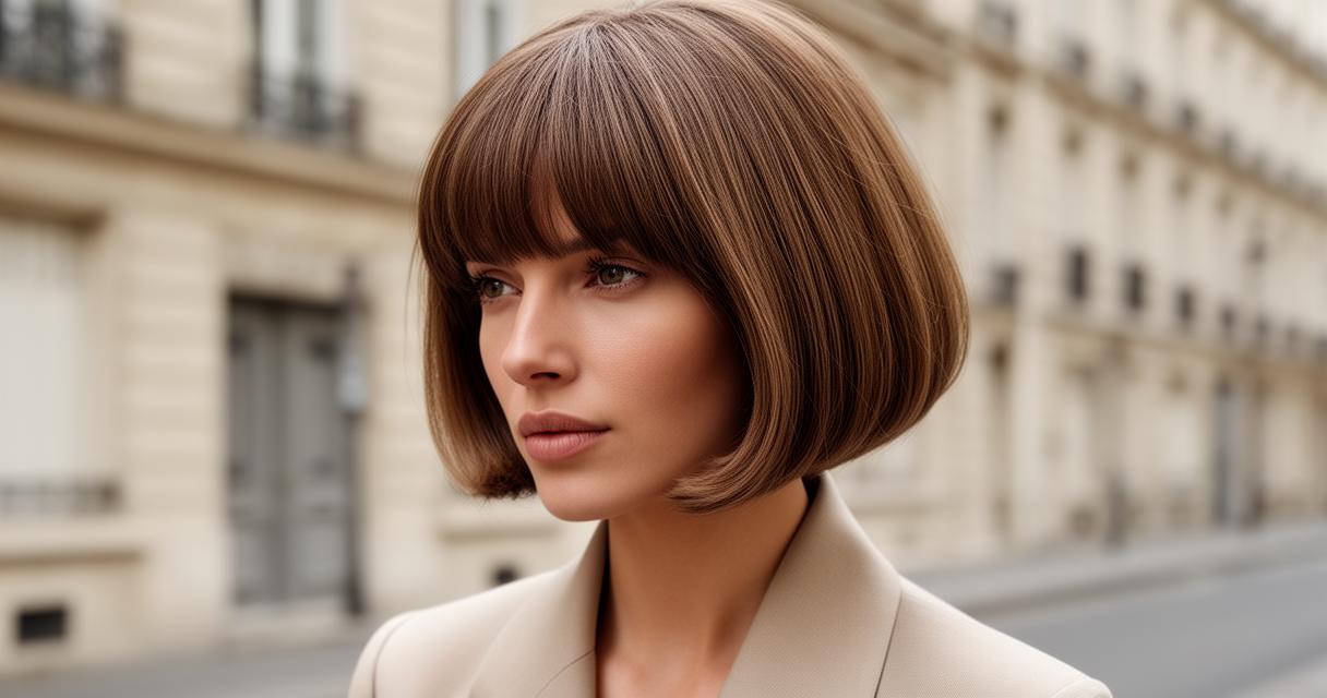 Osez le carré plongeant si vous avez les cheveux fins et découvrez comment l&rsquo;adapter à votre visage