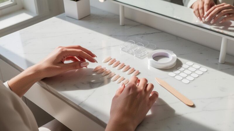 4 astuces pour appliquer vos faux ongles sans abimer vos ongles naturels